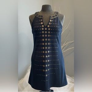 Luluvia Women Black Casual Dress Size M